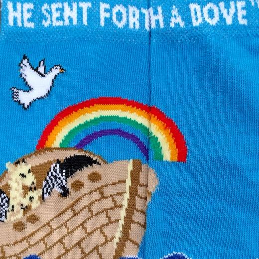 "He sent forth a dove."
